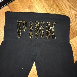 Like new Victoria’s Secret bootcut leggings